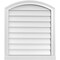 Ekena Millwork Arch Top Surface Mount PVC Gable Vent: Functional, w/ 2"W x 2"P Brickmould Sill Frame, 24"W x 28"H GVPAR24X2803SF - alternate 1